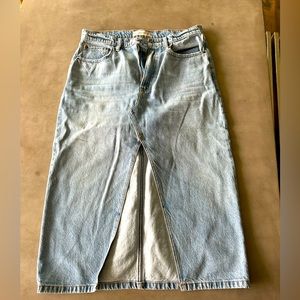Abercrombie & Fitch denim skirt